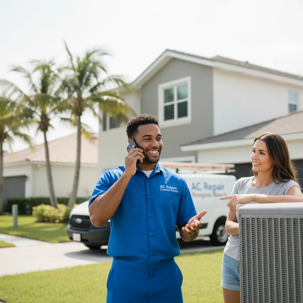 AC Repair Pompano Beach customer support in Lindley